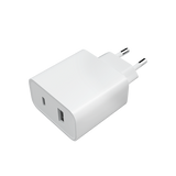 CARICABATTERIE XIAOMI MI 33W WALL CHARGER TYPE-C + USB WHITE BHR4996GL