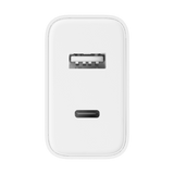 CARICABATTERIE XIAOMI MI 33W WALL CHARGER TYPE-C + USB WHITE BHR4996GL