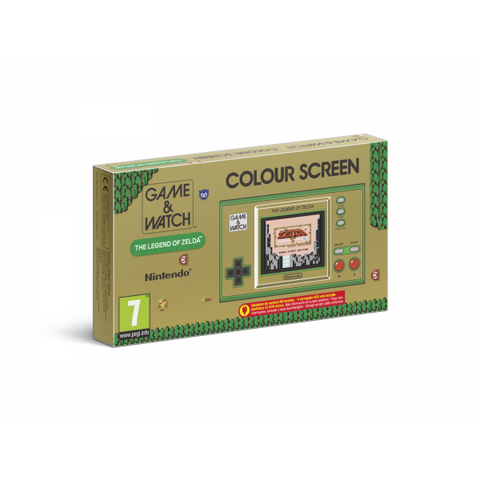 NINTENDO GAME & WATCH THE LEGEND OF ZELDA 3 GIOCHI INCLUSI