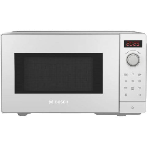 Bosch Serie 2 FFL023MW0 forno a microonde Superficie piana Solo microonde 20 L 800 W Bianco
