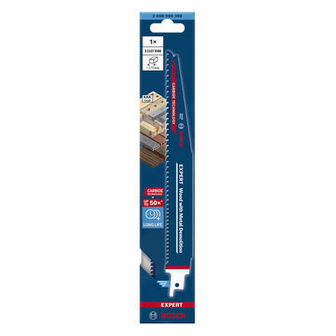 Bosch 2 608 900 399 lama per sega a gattuccio, sega a traforo e sega universale Lama per sega universale Acciaio al carbonio (HCS) 3 pz