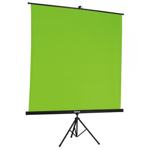 Hama 00021571 schermo da sfondo Verde Tessuto (Hama Green Screen Hintergrund mit Stat)