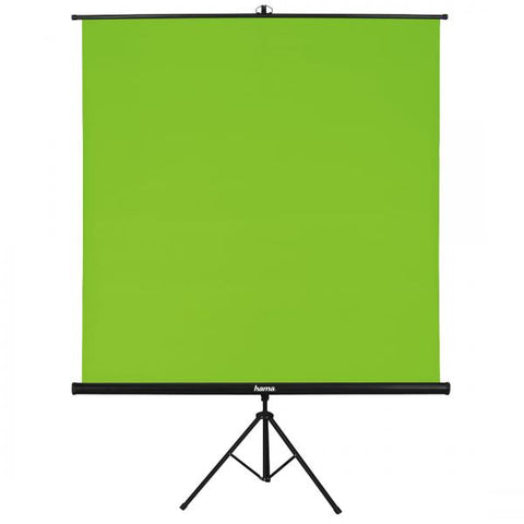 Hama 00021571 schermo da sfondo Verde Tessuto (Hama Green Screen Hintergrund mit Stat)