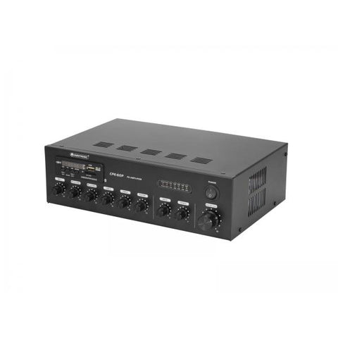 Omnitronic 80709606 amplificatore audio Resa/fase Nero