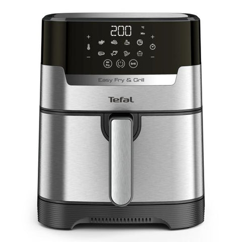 Tefal Easy Fry & Grill EY505D15 friggitrice Singolo 4,2 L Indipendente 1400 W Friggitrice ad aria calda Acciaio inossidabile