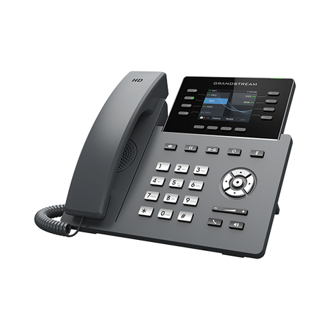 Grandstream Networks GRP2624 telefono IP Nero 8 linee TFT Wi-Fi (Grandstream GRP2624 - VoIP-telefon)