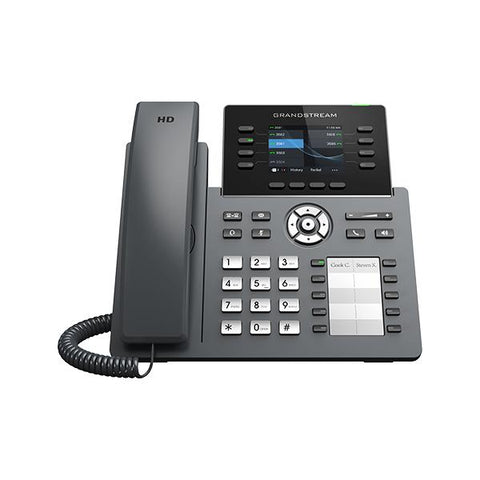 Grandstream Networks GRP2634 telefono IP Nero 8 linee TFT Wi-Fi