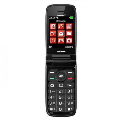 BRONDI MAGNUM 4 2.8" DUAL SIM WHITE SENIOR PHONE
