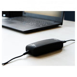 ALIMENTADOR PORTÁTIL ADJ 90W MINI 8 CONECTORES 3 PIN AUTO NEGRO