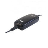 ALIMENTATORE NOTEBOOK ADJ 90W MINI 8 CONNETTORI 3 PIN AUTO BLACK