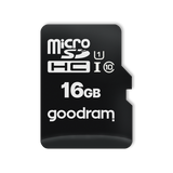 Goodram microSD 16GB CARD class 10 + adpter + card reader - blister