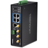 Trendnet TI-W100 router wireless Gigabit Ethernet Dual-band (2.4 GHz/5 GHz) 3G 4G 5G Nero