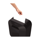 Fellowes Powershred LX25M distruggi documenti Taglio a particelle Nero (Fellowes LX25M Mini-Cut)