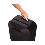 Fellowes Powershred LX25M distruggi documenti Taglio a particelle Nero (Fellowes LX25M Mini-Cut)