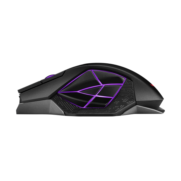 ASUS ROG SPATHA X MOUSE GAMING OTTICO 19.000 DPI RGB 12 TASTI WIRELESS + USB TYPE-A BLACK