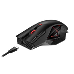 ASUS ROG SPATHA X MOUSE GAMING OTTICO 19.000 DPI RGB 12 TASTI WIRELESS + USB TYPE-A BLACK