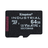 Kingston Technology Industrial memoria flash 64 GB MicroSDXC UHS-I Classe 10