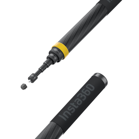 Insta360 DINEESS/B bastone per selfie Macchina fotografica Nero, Giallo