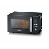 Severin MW 7763 forno a microonde Superficie piana Microonde con grill 25 L 900 W Nero, Acciaio inossidabile
