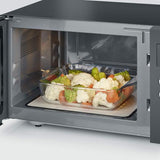 Severin MW 7763 forno a microonde Superficie piana Microonde con grill 25 L 900 W Nero, Acciaio inossidabile