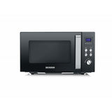 Severin MW 7763 forno a microonde Superficie piana Microonde con grill 25 L 900 W Nero, Acciaio inossidabile