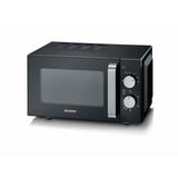 Severin MW 7761 forno a microonde Superficie piana Solo microonde 20 L 1000 W Nero, Acciaio inossidabile