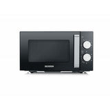 Severin MW 7761 forno a microonde Superficie piana Solo microonde 20 L 1000 W Nero, Acciaio inossidabile
