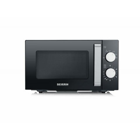 Severin MW 7761 forno a microonde Superficie piana Solo microonde 20 L 1000 W Nero, Acciaio inossidabile