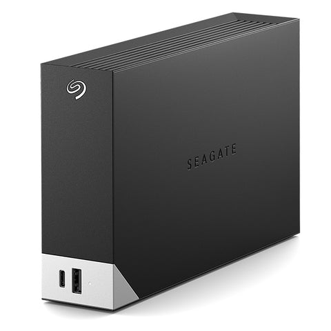 Seagate One Touch Hub disco rigido esterno 8000 GB Nero, Grigio