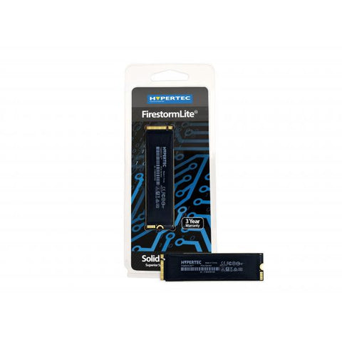 Hypertec SSDM2P41000M2280FS-L drives allo stato solido 1 TB M.2 PCI Express 4.0 NVMe 3D TLC (Hypertec FirestormLite1TB M.2 2280 NVMe PCIe Gen 4x4 SSD; 2GB DRAM cache; 7400MB/s seq Read; 5200MB/s Seq