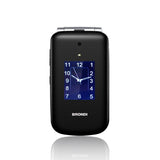 BRONDI AMICO SUPERVOICE 2.8" DUAL SIM BLACK SILVER SENIOR PHONE