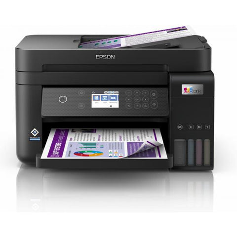 Epson EcoTank ET-3850 Ad inchiostro A4 4800 x 1200 DPI 33 ppm Wi-Fi (Epson EcoTank ET-3850 ET 3850 ET3850 - Multifunction printer - colour - ink-jet - refillable - A4 [media] - up to 15.5 ppm [printi