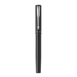 PARKER VECTOR XL PENNA STILOGRAFICA PENNINO M FUSTO NERO PUNTALE CROMATO INCHIOSTRO BLU CONFEZIONE REGALO