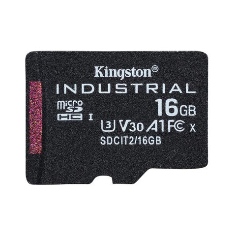 Kingston Technology Industrial memoria flash 16 GB MicroSDHC UHS-I Classe 10