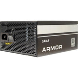 Inter-Tech SAMA FTX-1200-A ARMOR alimentatore per computer 1200 W 20+4 pin ATX ATX Nero (Inter-Tech SAMA FTX-1200-A Armor - str)