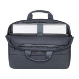 BORSA X NB RIVACASE 15,6" ANTIFURTO - GRIGIO SCURO - R7532D