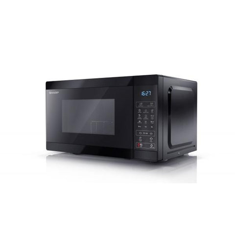 Sharp YC-MG02E-B forno a microonde Superficie piana Microonde con grill 20 L 800 W Nero