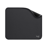 LOGITECH MOUSE PAD STUDIO SERIES TAPPETINO PER MOUSE CON BASE IN GOMA ANTISCIVOLO RESISTENTE AGLI SCHIZZI BORDI CUCITI GREY