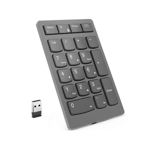 LENOVO 4Y41C33791 TASTIERINO NUMERICO UNIVERSALE RF WIRELESS GRIGIO