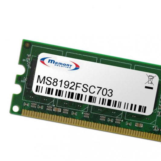Memory Solution MS8192FSC703 memoria 8 GB