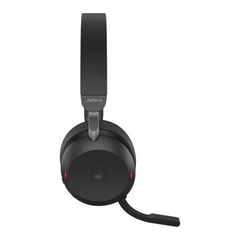 JABRA EVOLVE2 75 DUO CUFFIE CON MICROFONO WIRELESS CERTIFICATE MICROSOFT TEAMS NERO