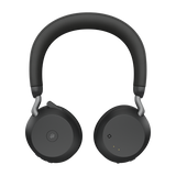 JABRA EVOLVE2 75 DUO CUFFIE CON MICROFONO WIRELESS CERTIFICATE MICROSOFT TEAMS NERO