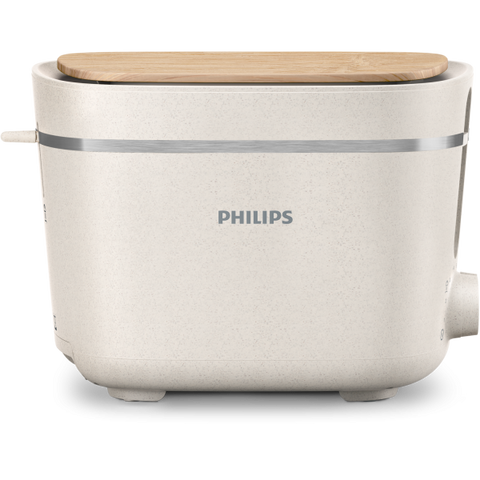 PHILIPS HD2640/10 ECO CONSCIOUS TOSTAPANE 2 FESSURE 830W FINITURA OPACA BIANCO SETA