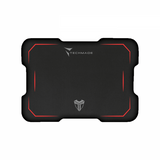 KIT TECHMADE GAMING TASTIERA USB MOUSE WIRELESS 3.200 DPI CUFFIA GAMING 1 X JACK 3.5 MM TAPPETINO MOUSE NERO ROSSO