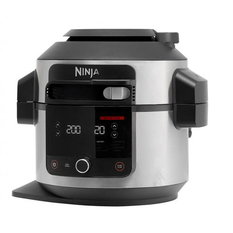 Ninja OL550EU apparecchio multi-cottura 6 L 1460 W Nero, Acciaio inossidabile