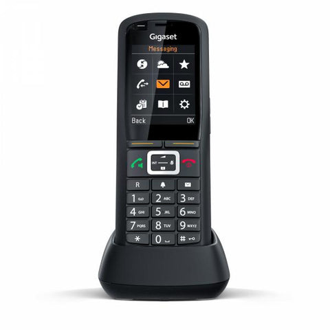 Gigaset R700H PRO Telefono DECT Identificatore di chiamata Nero (GIGASET R700HX PRO DECT) - Versione UK