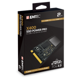 Emtec X400 2 TB M.2 PCI Express 4.0 NVMe 3D NAND (X400)