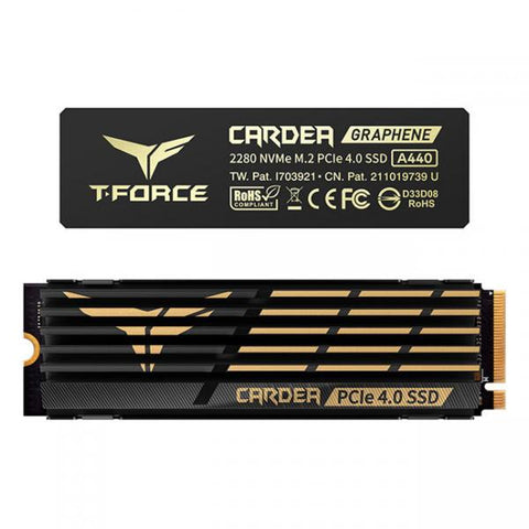 Team Group T-FORCE CARDEA A440 M.2 PCIe 2 TB PCI Express 4.0 (Team Group CARDEA A440 2 TB, SSD [schw)