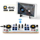 Hercules DJControl Control MIX Bluetooth Pour Smartphone et tablettes ( Andoid e 2 canali Nero, Bianco, Giallo
