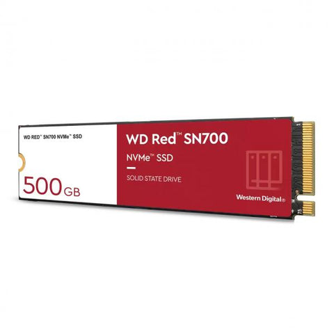 WESTERN DIGITAL RED SN700 SSD 500GB M.2 PCIE EXPRESS 3.0 NVMe PER DISPOSITIVI NAS